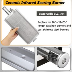 Beendou Ceramic Infrared Searing Burner For Blaze Grills Blz-Irn 14000 Btu