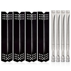 Grill Replacement Parts Set – Porcelain Steel Heat Plates & Stainless Steel Burn