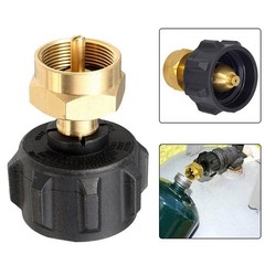 Reliable Propane Coupler with Built in Safety Feature for Hassle Refilling