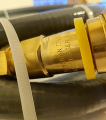 Natural Gas Conversion 3/4″ Outdoor Gas Hose w/ Brass Quick Connect-NEW