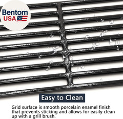Porcelain Coated Cast Iron Grill Grid Grates Replacement for Chargriller Models