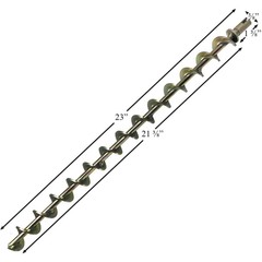 Green Mountain Grill Auger – Jim Bowie Long for T-Pin style motor, P-1118