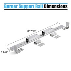 Burner Support Rail 80012481 For Charbroil 463251605 463251505 3 Burner