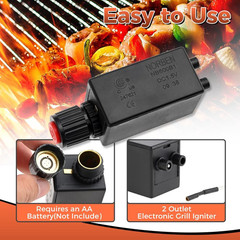 Spark Generator Electronic Push Button Pluse Igniter with Wire 20Inch(500Mm) fo