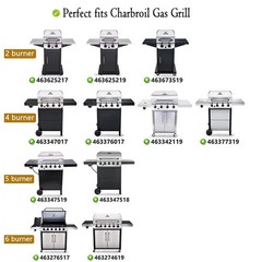 Grill Replacement Parts for Charbroil Performance 4 Burner 463342119, 463342118,