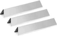15.3 Flavorizer Bars 3pc for Weber Spirit 200 Front Control 7635 16GA Stainless