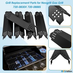 Replacement Parts Kit for Nexgrill 5-Burner 720-0888S 720-0888N 720-0888, 4-Burn