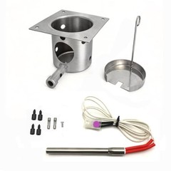 Replacements for Pit Boss Treager Pellets Grill/Smoker Parts (2, silver