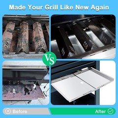 Adviace Grill Replacement Parts for Dyna Glo DGB610SSP DGF600SSP, Grease Tray…