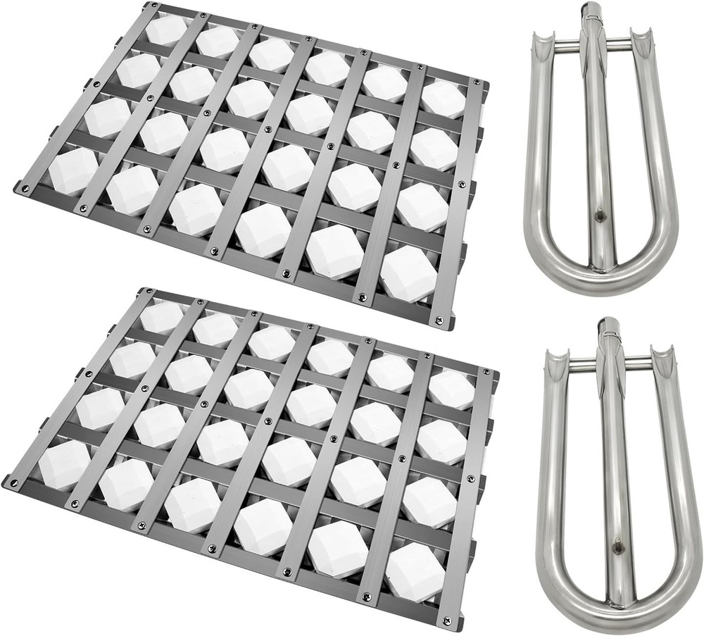 Grill Heat Plates Grill Briquette Tray for Alfresco ALX2-30C, ALX2-42C