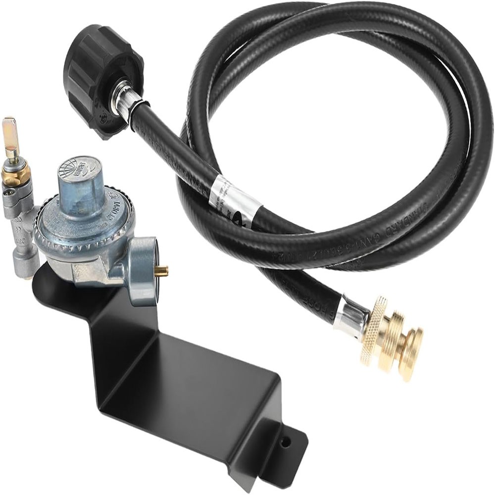 80477 Gas Grill Valve Regulator Compatible with Weber Q100 Q120 Series