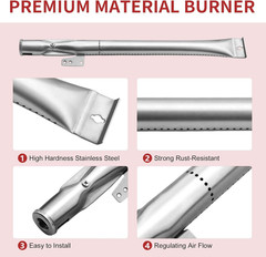Grill Replacement Parts for Nexgrill Members Mark 5 Burners Heat Plates Igniters