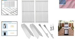 Nexgrill & Megamaster 2-Burner Replacement Parts Kit – Rust Resistant & Durable