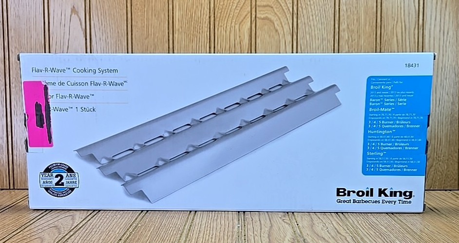 Broil King 18431 Flav-R-Wave Heat Tents Stainless Steel