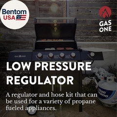 Gasone 5 Feet Propane Regulator Fire Pit Grill Heater Replacement Propane Hose