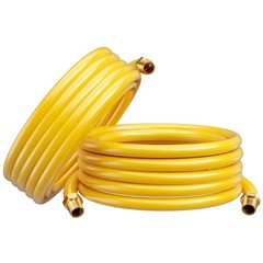 Flexible 70ft 3/4″ Natural Gas Hose & CSST Tubing Conversion Kit, 2 Male Adapter