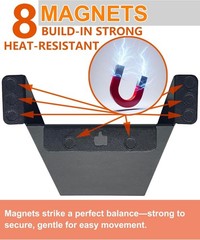 Pellet Smoker Magnetic Helper Chute Accessories for Traeger and Pit Boss Grills