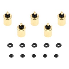 5Pack Gas Supply Adapter Copper Gas Tank Adapter For Filling Camping BBQ