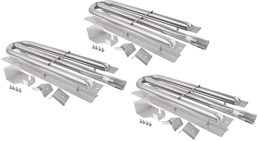 Grill Burners 3-Pack for Viking VGBQ Series Stainless Steel 21 9/16″ x 6 1/8″