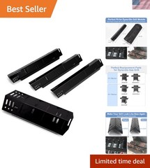 Exact-Fit Grill Heat Plates for Dyna-Glo – 4-Pack Porcelain Steel Shields