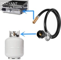 Certified 6-Foot Propane Hose for Blackstone Griddle – Connects Large Tanks