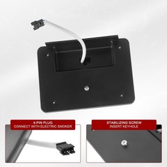 Replacement For Masterbuilt Smoker Digital Control Panel Kit Part 9907160014