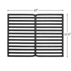 Weber Porcelain Cast Iron Cooking Grates (2-Pack): 7522-AMP