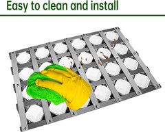 Grill Burners Grill Briquette Tray for Alfresco ALX2-30CD, ALX2-42C, ALX2-42RFG,