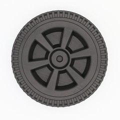 Grill Wheels Replacement Parts 170/177mm 2pcs/set 7 Inch BBQ Grill Wheel New