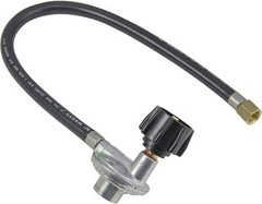 Gas Grill LP Propane Regulator with 20″ Long 5/16″ Hose 3/8″ Female Flare New