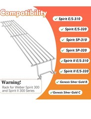 Weber Grill Warming Rack for Weber Spirit Grill 7641