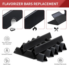 Grill Flavorizer Bars Heat Deflectors Replacement for Weber Genesis II 410 440
