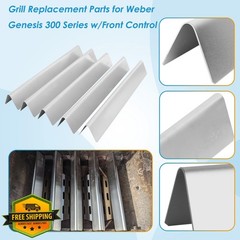 Weber Genesis 330 Grill Parts Flavorizer Bars Burner Kit Front Control