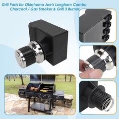 Grill Igniter Kit for Oklahoma Joe’s Longhorn Combo Charcoal Gas Smoker Grill…