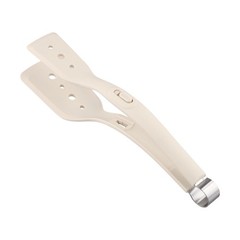 Multifunctional Silicone Kitchen Cooking Tongs Sturdy BBQ Clamp and Spatula