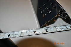 Kitchen Aid 16 1/2 x 3 1/4 Stainless Steel Heat Plate Replacement Part 97451