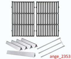 Weber Genesis 300 Grill Parts Kit: Grates, Bars & Burners Side Control Panel Kit