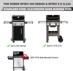 Spirit E210 Grill Flavorizer Bars for Weber Spirit E-210 S210 E215