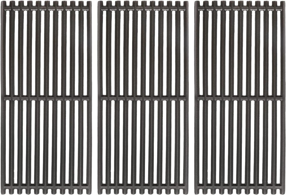 3-Burner Parts 17″ Cast Iron Grill Grates 463355220 463242516 463364824