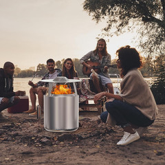 Heat Deflector for Solo Stove Bonfire 19.5″ Accessories, Portable Heat Diffuser