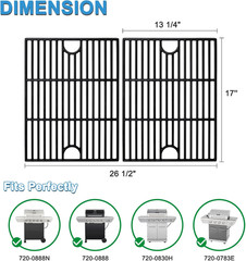 Grill Replacement Parts for Nexgrill 5 Burner 720-0888N, 720-0888, 4 Burner 720-