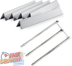 Parts Kit Replacement For Weber Genesis Silver Grill Burner Heat Plate