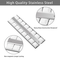 Plowo Grill Briquette Tray & Ceramic Briquettes Set for Viking Gas Grill Mode…