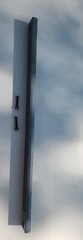 1990’s Weber Gas Grill Part – 25″ Long Plastic Handle w/Screws 3 Burner Grills