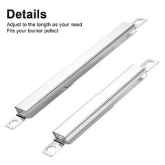 Universal Adjustable Crossover Tubes Replacement for Popular Grill Models