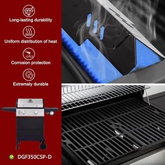 Grill Replacement Parts for Dyna-Glo 2-Burner DGF350CSP, DGF350CSP-D