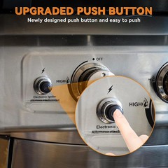 Only Fire Universal Push Button Igniter for Gas Grills – Durable & Efficient