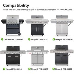 6 Pack Grill Heat Plate For Nexgrill 7200896B Grill Master 7200697 Parts