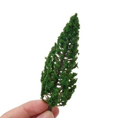 Model Complete Trees Pine Plastic Railway SL-16059 Trees 10pcs For Scale
