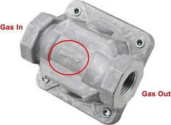 Maxitrol RV48L-3/4 Natural Gas Pressure Regulator 1/2 PSIG 3-6WC FPT New